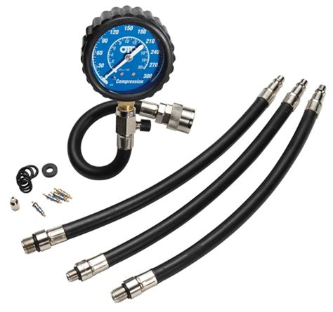 moped compression tester|OTC 5604 Motorcycle Compression Tester Kit.